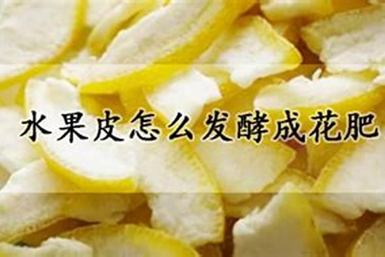 桔子皮水可以浇什么花