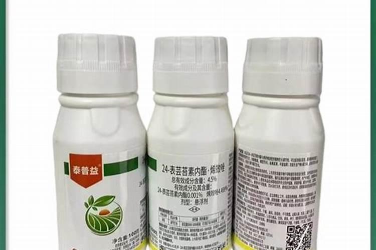 吡唑醚菌酯,烯效唑,芸苔素内酯,果通磷钾可以混合适用吗？