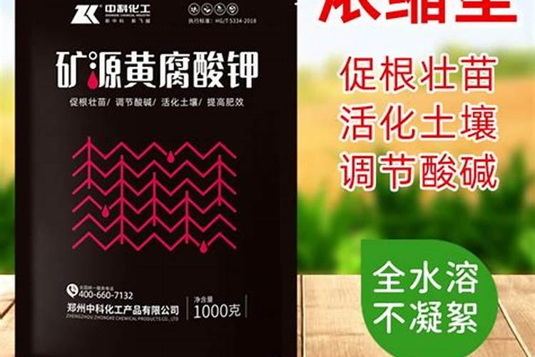 矿源黄腐酸钾怎么区分好坏？使用矿源有什么效果？能和其他肥料混用吗