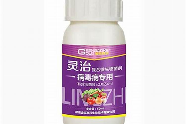 花叶病毒病用什么农药