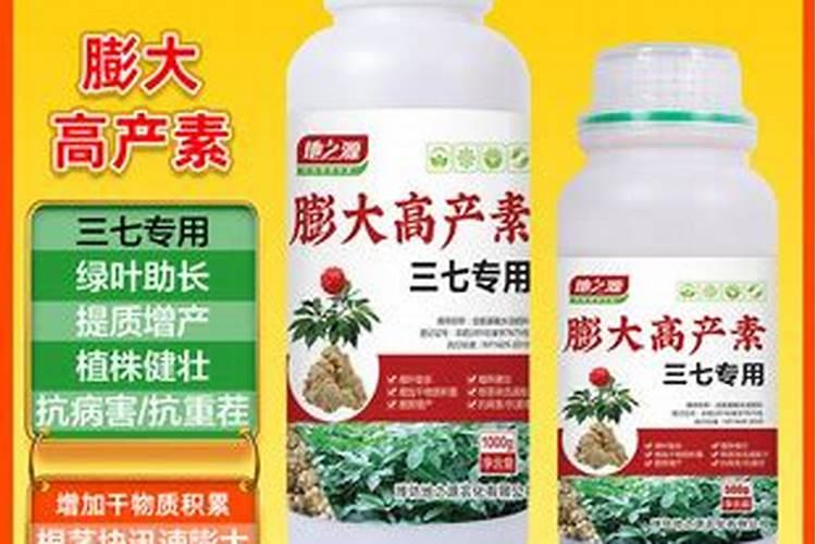 三七施什么肥最好
