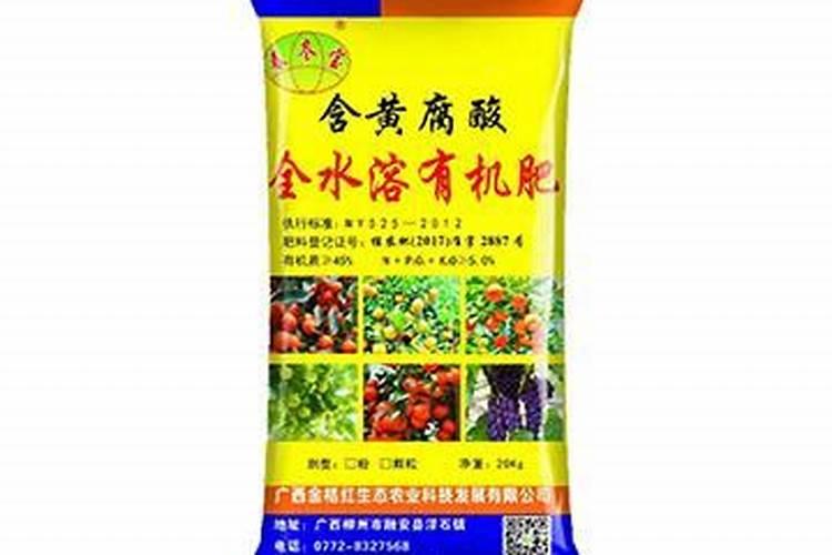 金桔树用什么肥料最好