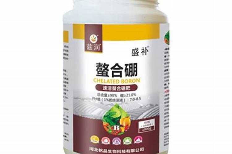 硼肥的正确使用方法