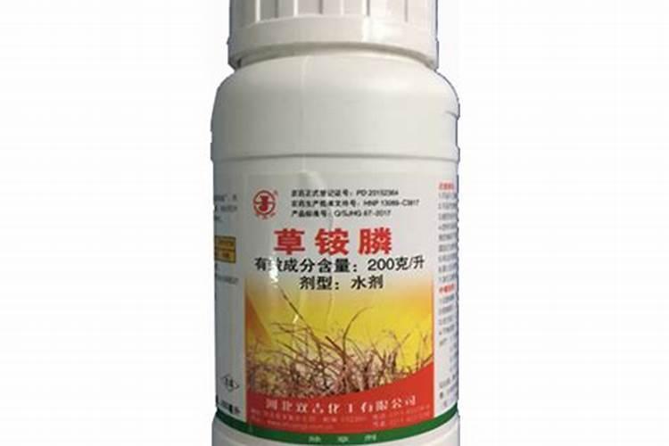 草铵磷,草胺磷咋灭不了草啊