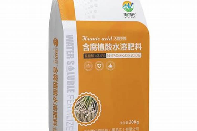 种植大蒜用什么肥料好
