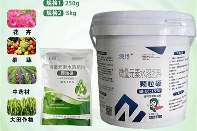 4小麦底肥颗粒硼有什么作用