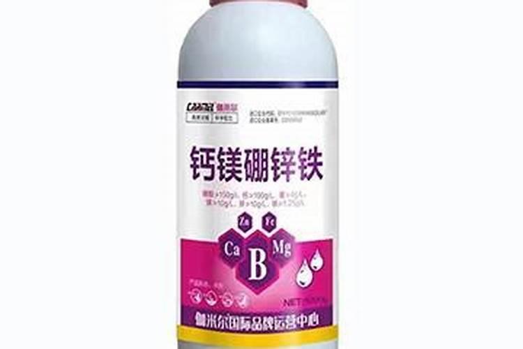 高钙硼锌铁镁肥和高磷水溶肥一起用吗？