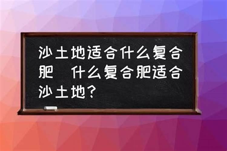沙土地种玉米用什么肥料好