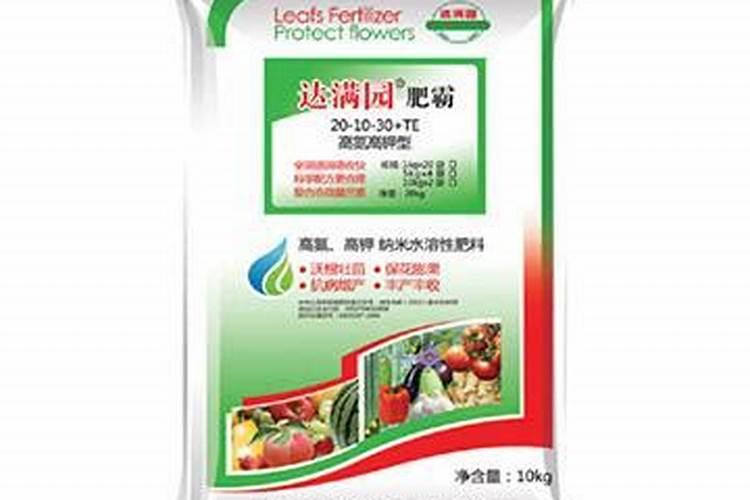 高钾水溶肥配方