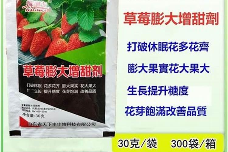 草莓高钾肥的使用方法
