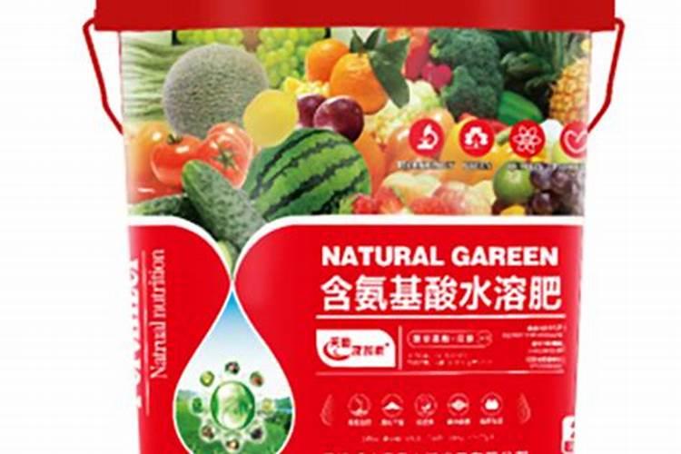 含氨基酸水溶肥料中国红的作用