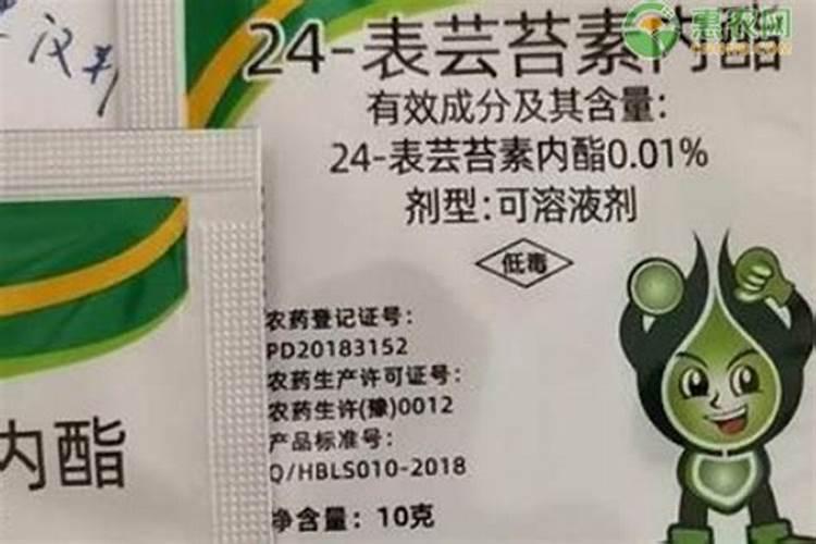 芸苔素内酯可以滴灌冲施吗一亩地冲是多少？