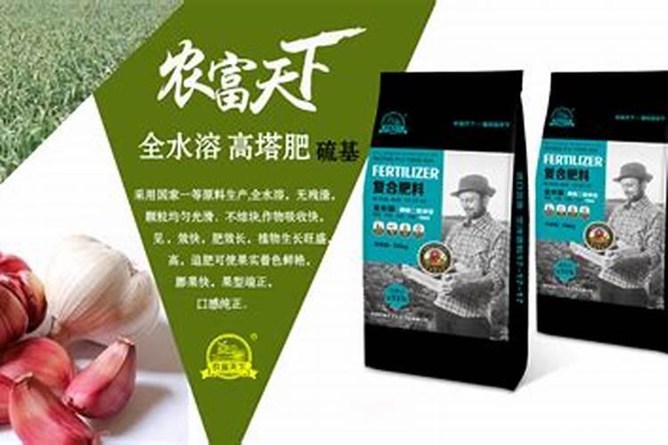 种植大蒜用什么肥料好