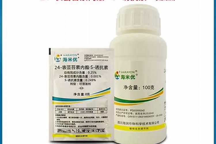 芸苔素与诱抗素有什么区别