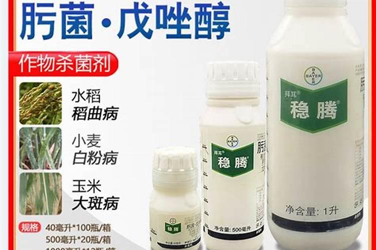 稳腾杀菌剂治什么病