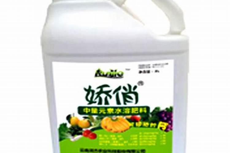 娇俏水溶肥的成分