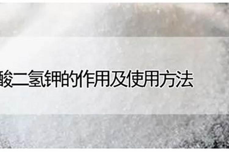 磷酸二氢钾可以和杀菌剂杀虫剂混合使用吗,磷酸二氢钾是什么肥料