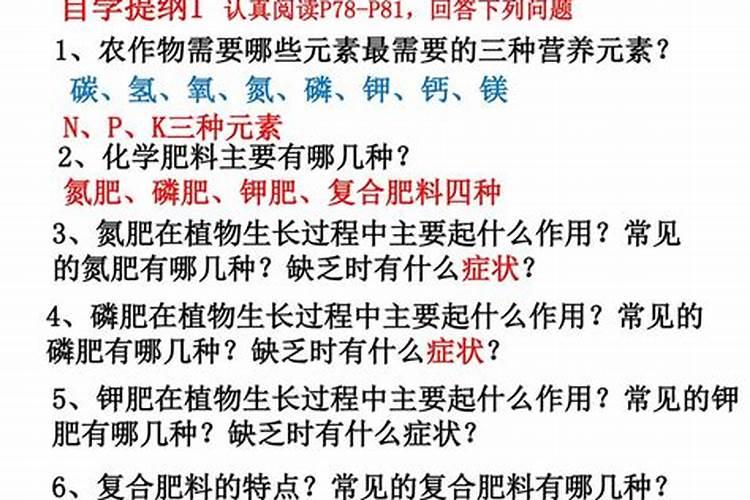 如何分辨化肥种类