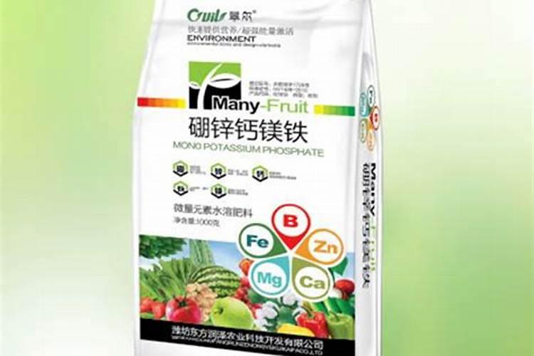糖醇钙镁朋铁锌在桔柑园什么时候用好
