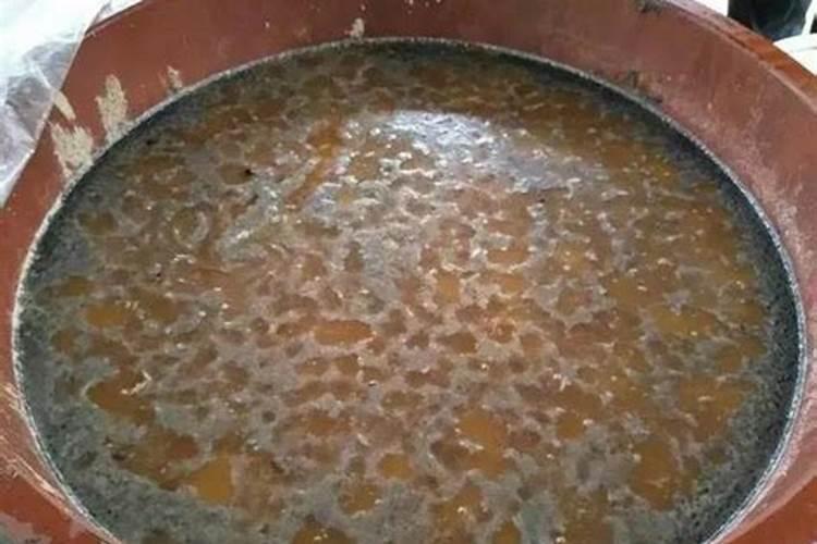 花生麸水肥发酵方法