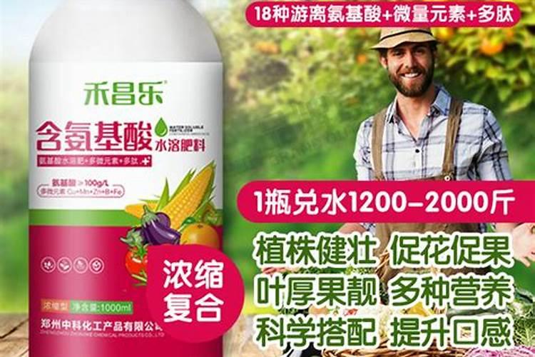 什么是含氨基酸水溶肥？