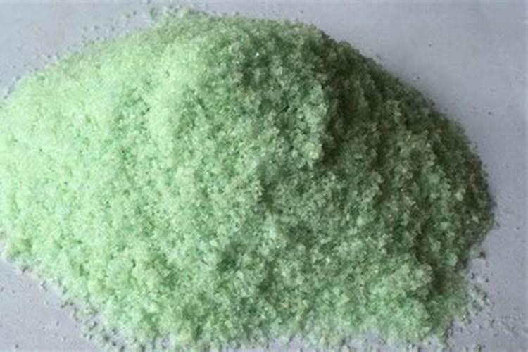 硫酸亚铁主要用于那些农作物