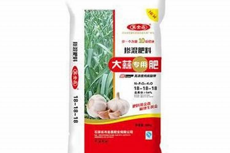 大蒜专用什么肥料