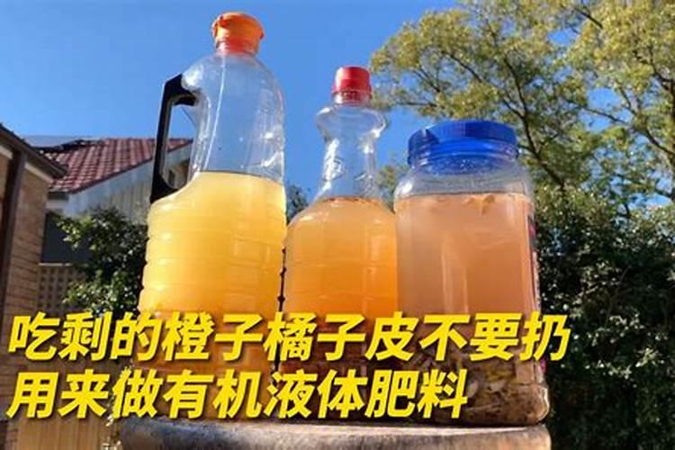 果皮怎么发酵做肥料