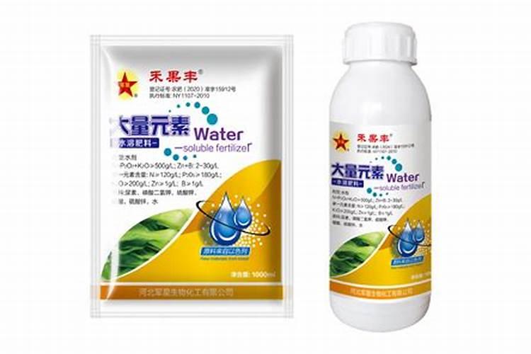 大量元素水溶肥的作用与功效
