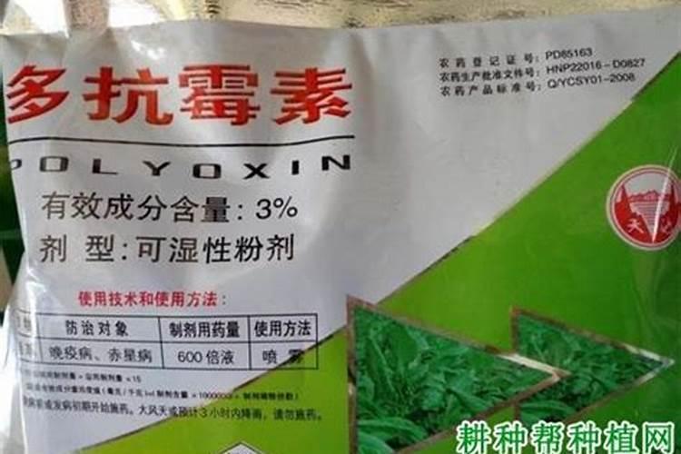 多抗霉素防治哪些病害如何正确使用