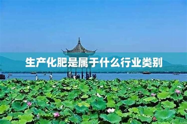 化肥是什么行业