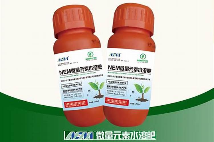 大量元素水溶肥的定义