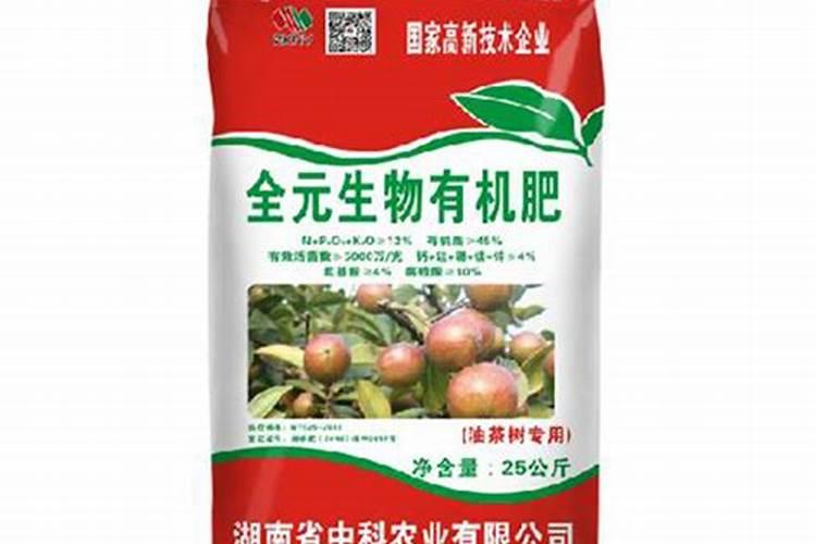 油茶树需要施什么肥料