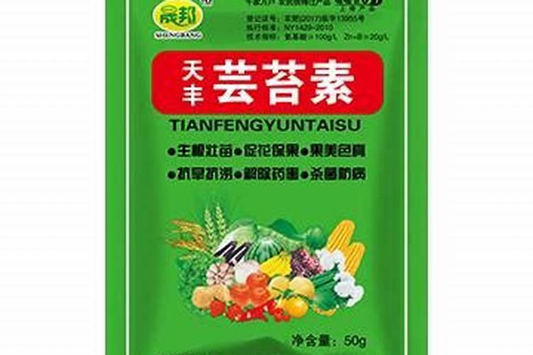 膨大素天丰素的对比