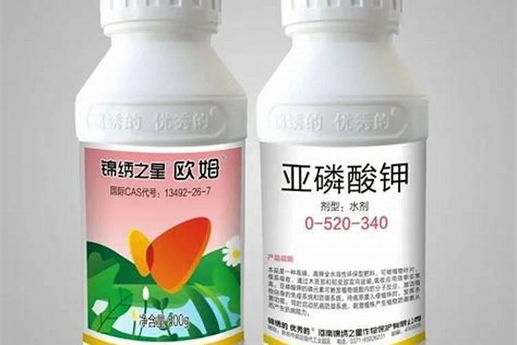 亚磷酸钾控旺用量是多少