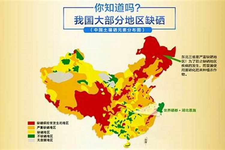中国哪些地区为缺硒地区？怎样知道自己缺硒不？