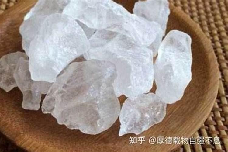 食用明矾的作用是什么？