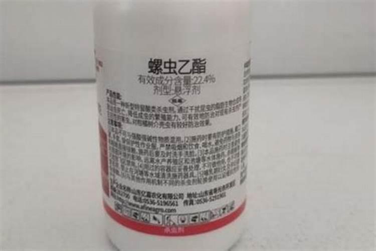丁硫克百威能和螺虫乙酯混用吗？