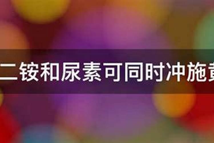 底肥二胺粉碎后用做西瓜冲施肥可以吗？