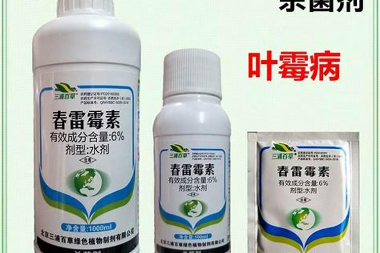 哪种杀菌剂与春雷霉素复配能展现最佳效能？