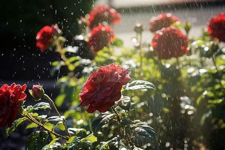 玫瑰花正在开花能施肥吗