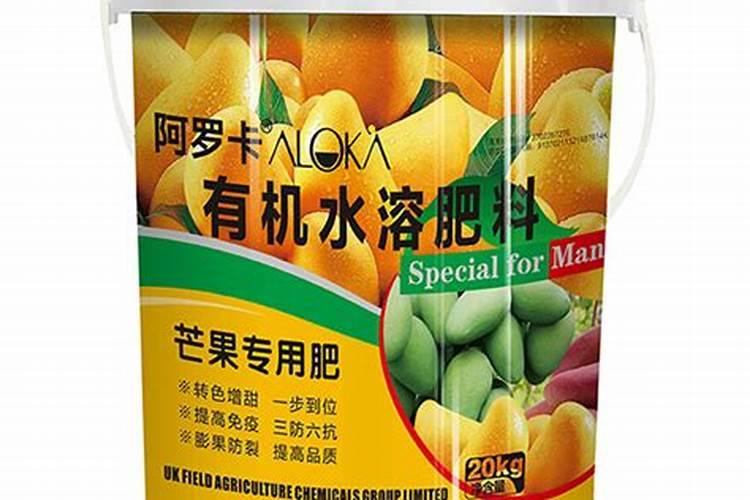 现在芒果开花时用什么肥料？