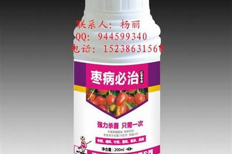 枣树一年打药时间表