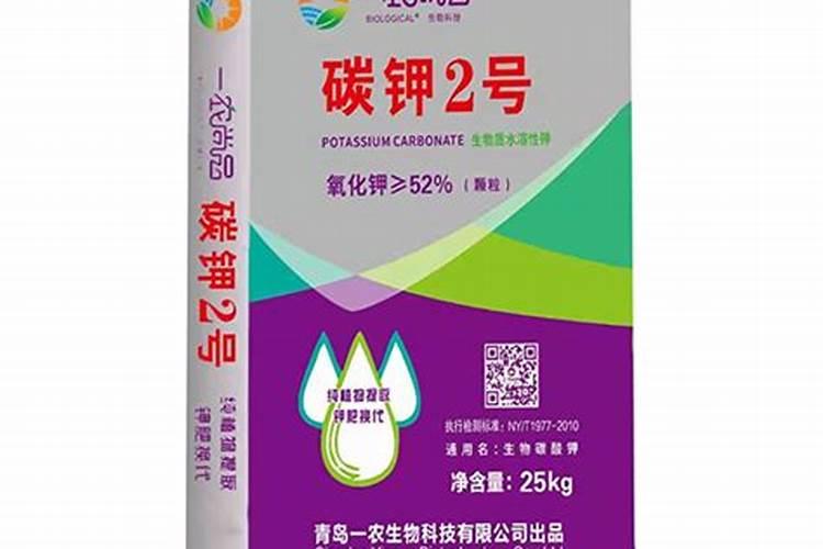 碳酸钾在农业上的用途