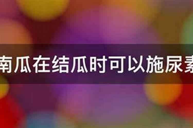 南瓜追肥用什么肥料好