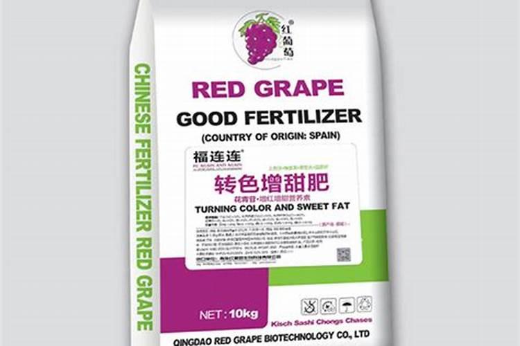 种葡萄用什么肥料