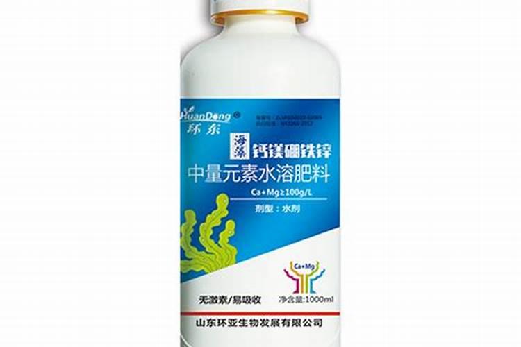 钙镁硼锌铁能与一喷绿一起喷施果树叶面吗？