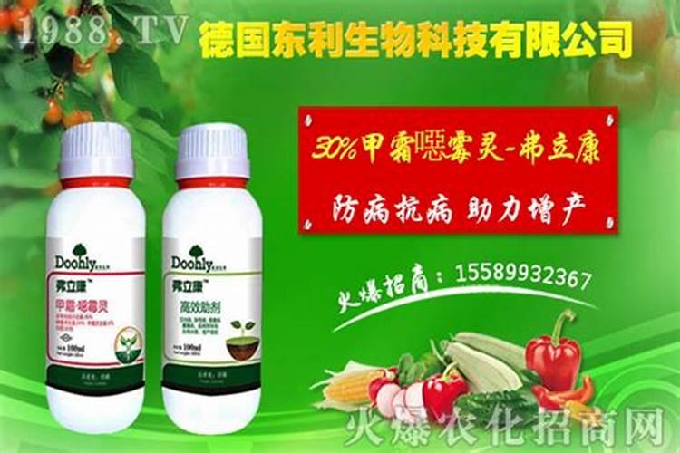 甲霜恶霉灵的用法和用量