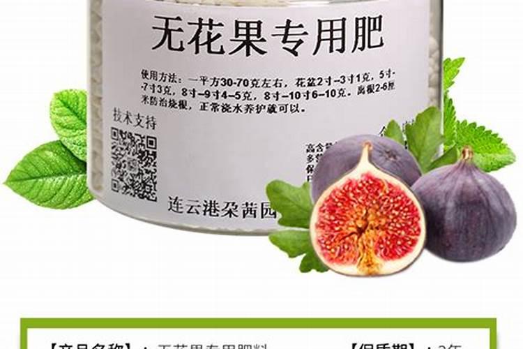 无花果要怎么施肥？