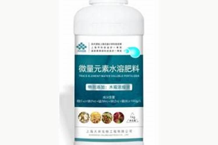 哪些水溶肥中含有钾元素呢